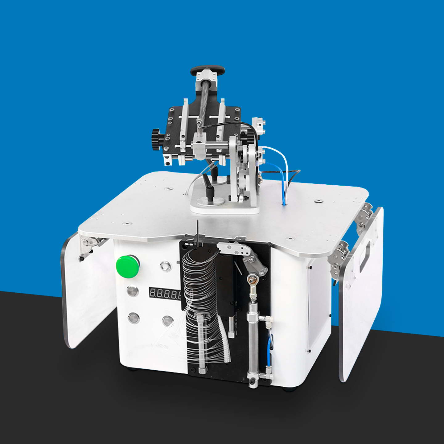 SF-101 automatic card feeder and loop fastening machine