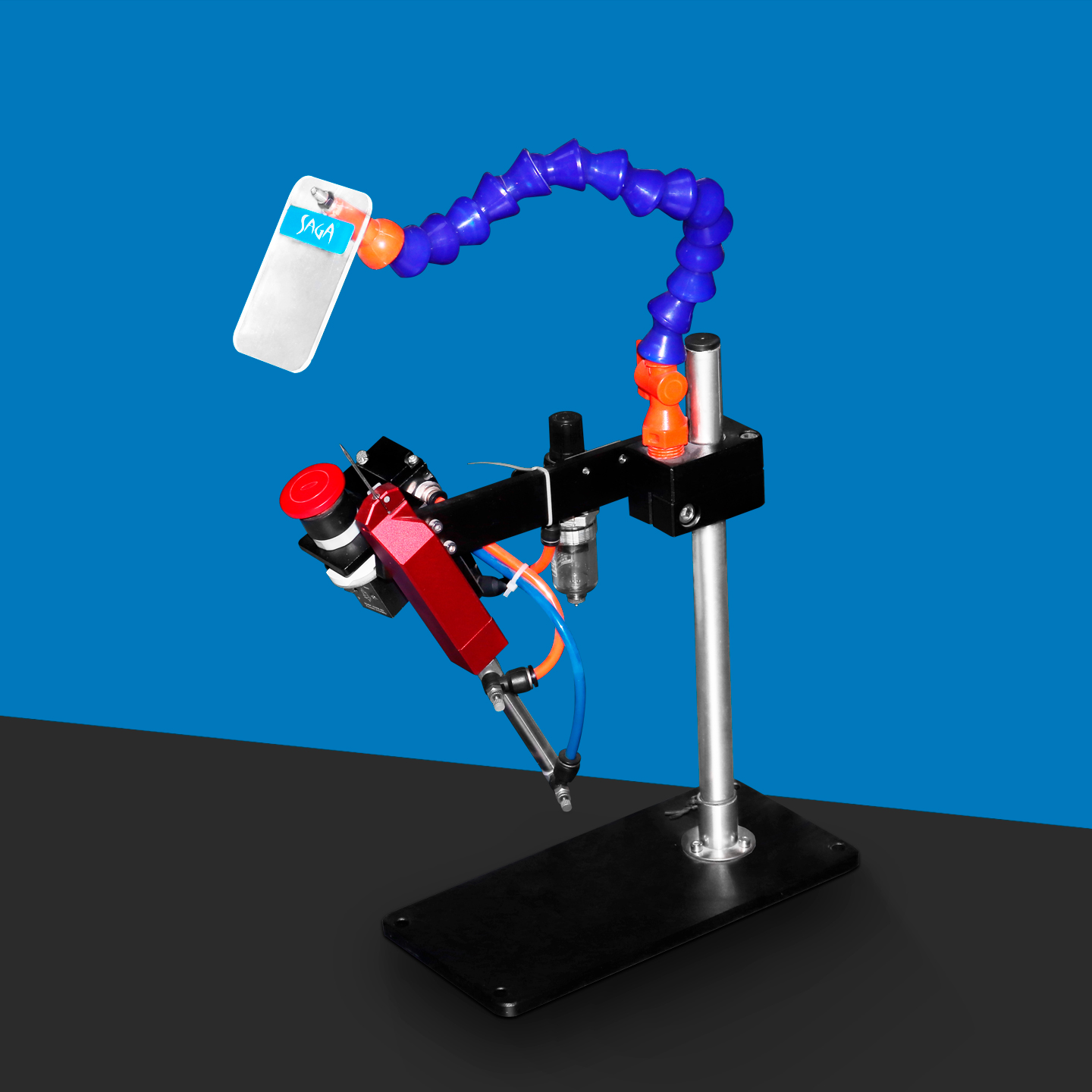 TM-200 pneumatic tagging machine for towels and socks